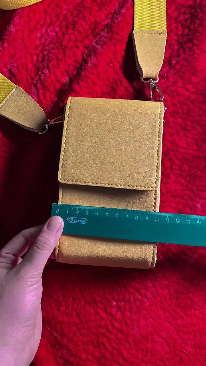 Желтая сумка кросс-боди для мелочей - Сумки (Одежда) в Краснодар