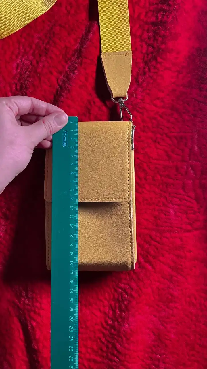 Желтая сумка кросс-боди для мелочей - Сумки (Одежда) в Краснодар