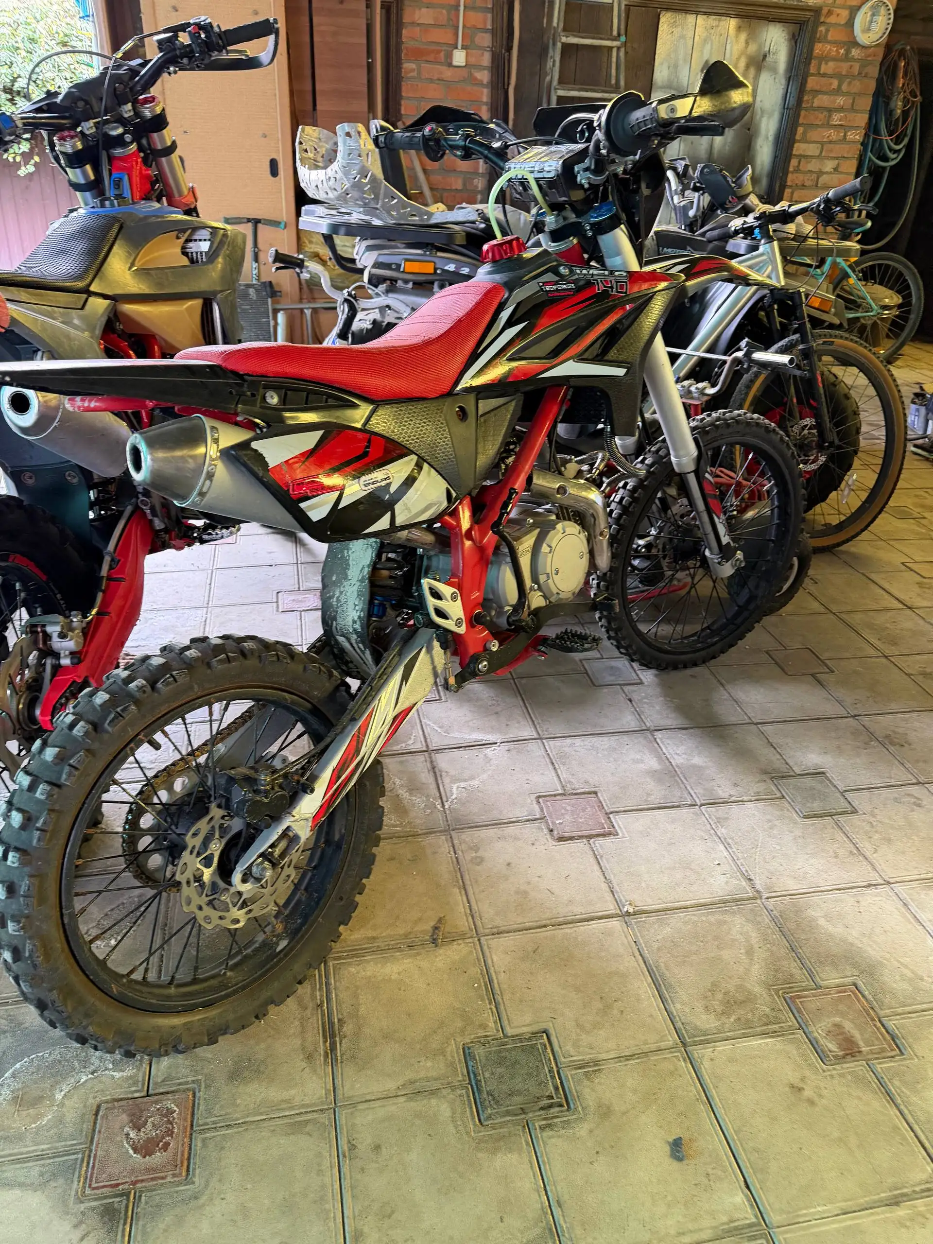 Питбайк Велс в идеальном состоянии - Мототехника (Хобби и отдых) в Краснодар