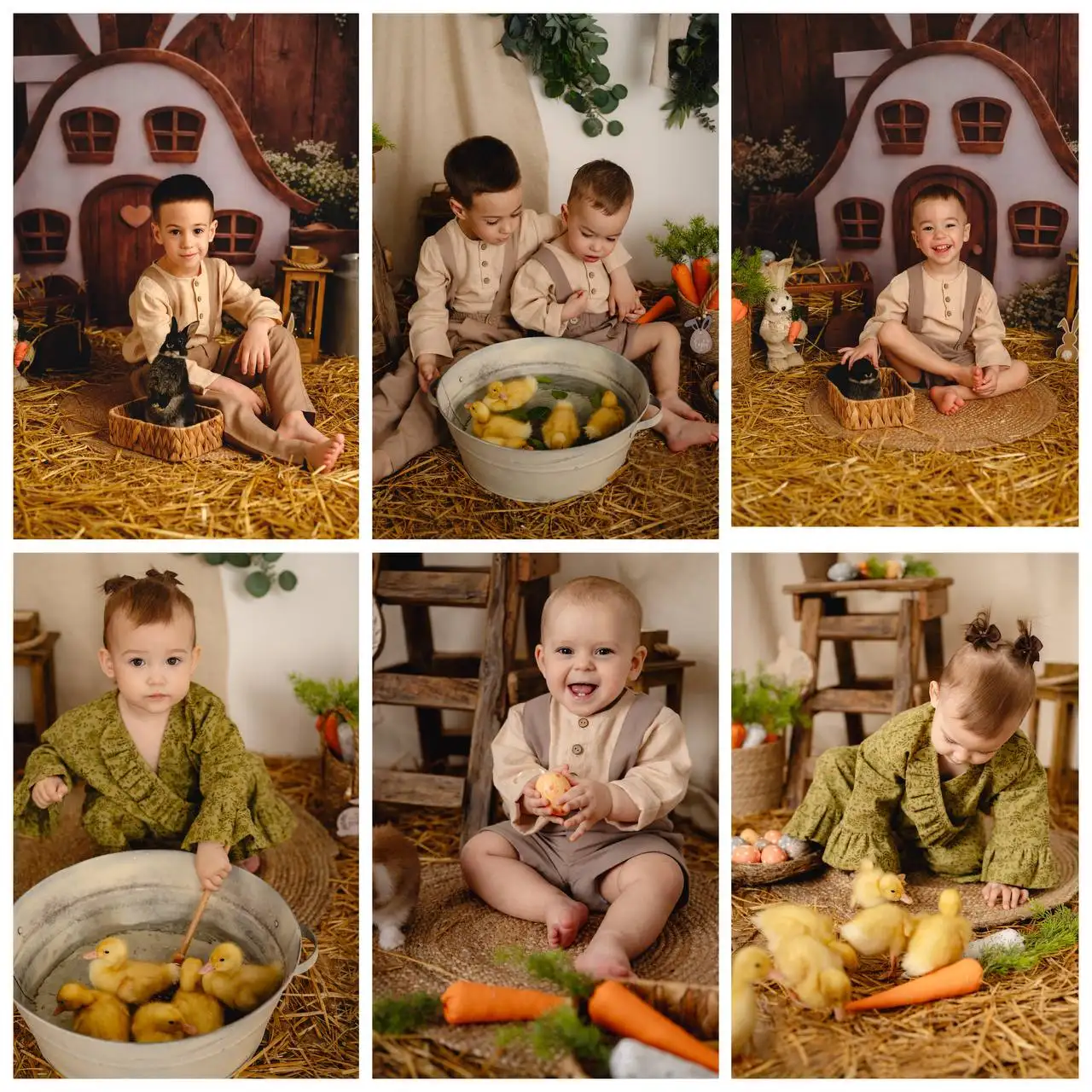 Пушистый пасхальный фотопроект для детей - Фотография (Услуги) в Краснодар