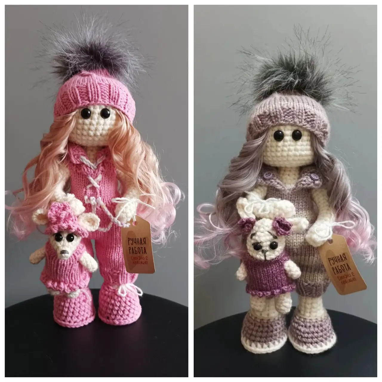 Вязаные куклы ручной работы - Рукоделие (Хобби и отдых) в Краснодар
