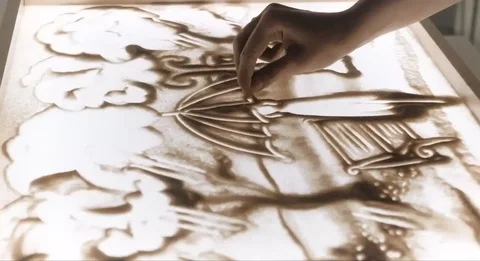 Песочная анимация для видеопоздравлений - Производство мебели в Краснодар