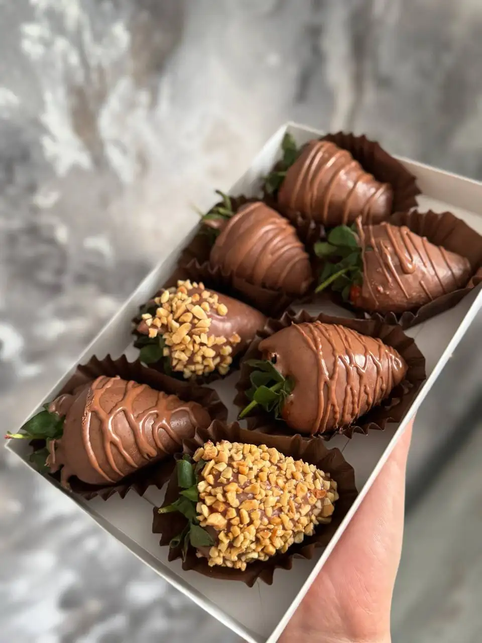 Турецкая клубника в бельгийском шоколаде Callebaut - Продукты питания (Барахолка) в Краснодар