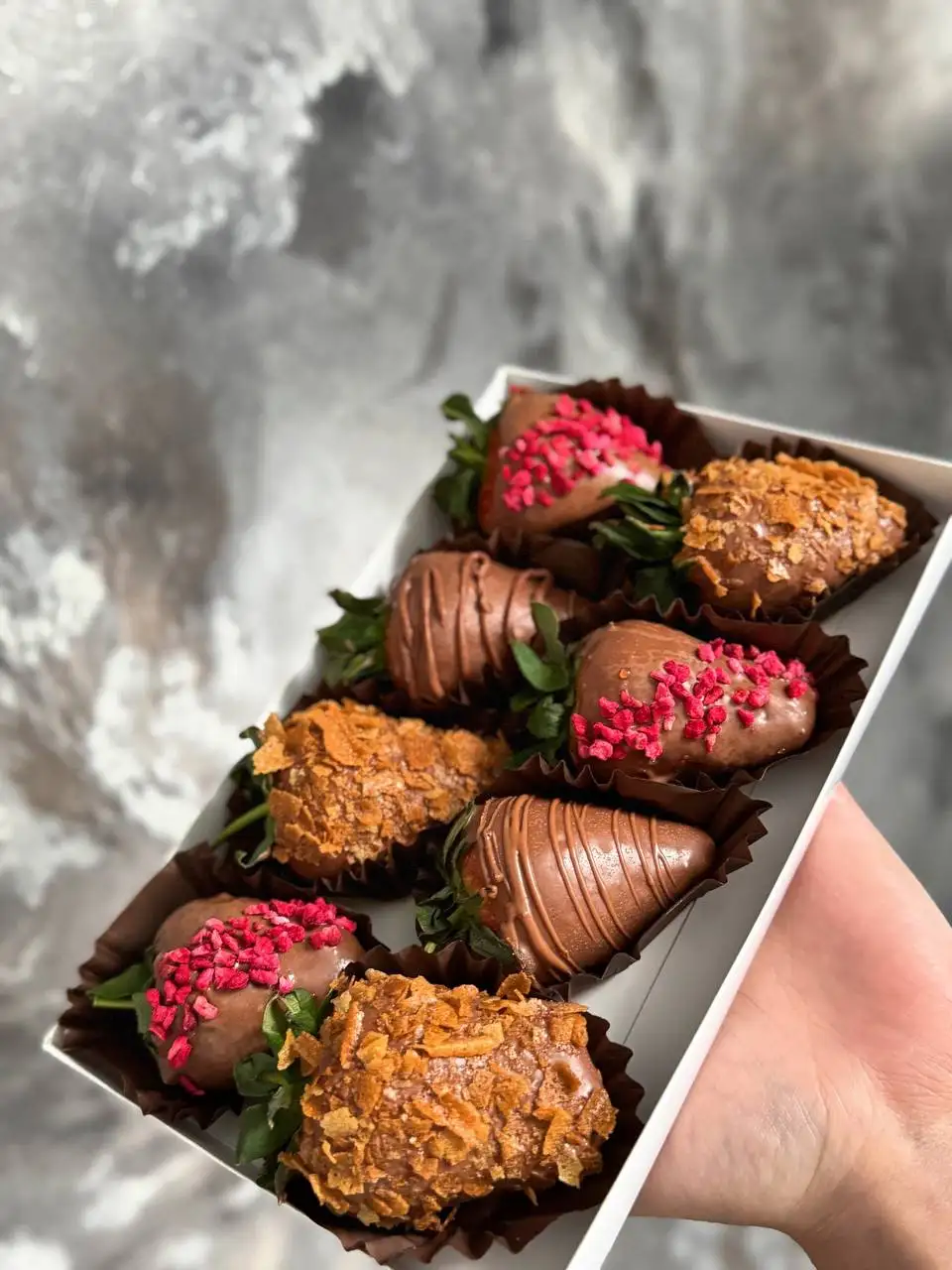 Турецкая клубника в бельгийском шоколаде Callebaut - Продукты питания (Барахолка) в Краснодар