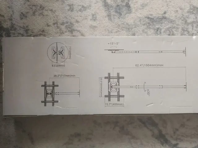 Продам потолочный кронштейн для телевизора - Отделочные материалы в Краснодар