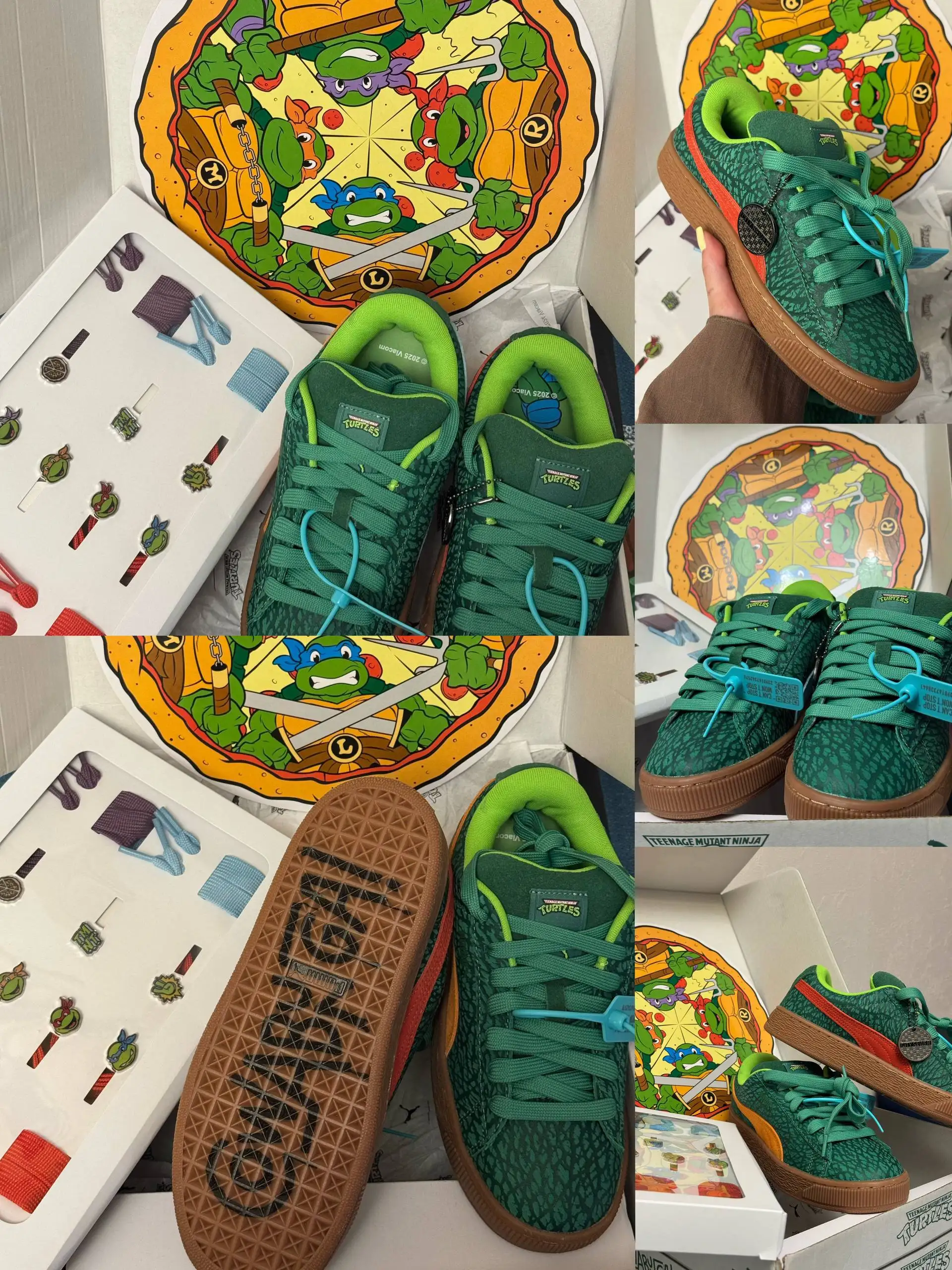 Кроссовки Puma x Teenage Mutant Ninja Turtles (ORIGINAL) size 38 - Кроссовки (Одежда) в Краснодар