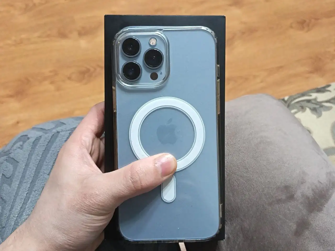 Продам iPhone 13 Pro Max 128 ГБ с замененным экраном - Смартфоны (Электроника) в Чебоксары