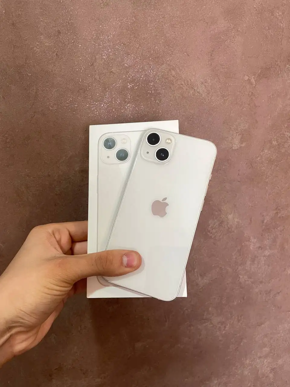 iPhone 13 128 ГБ белый - Смартфоны (Электроника) в Чебоксары