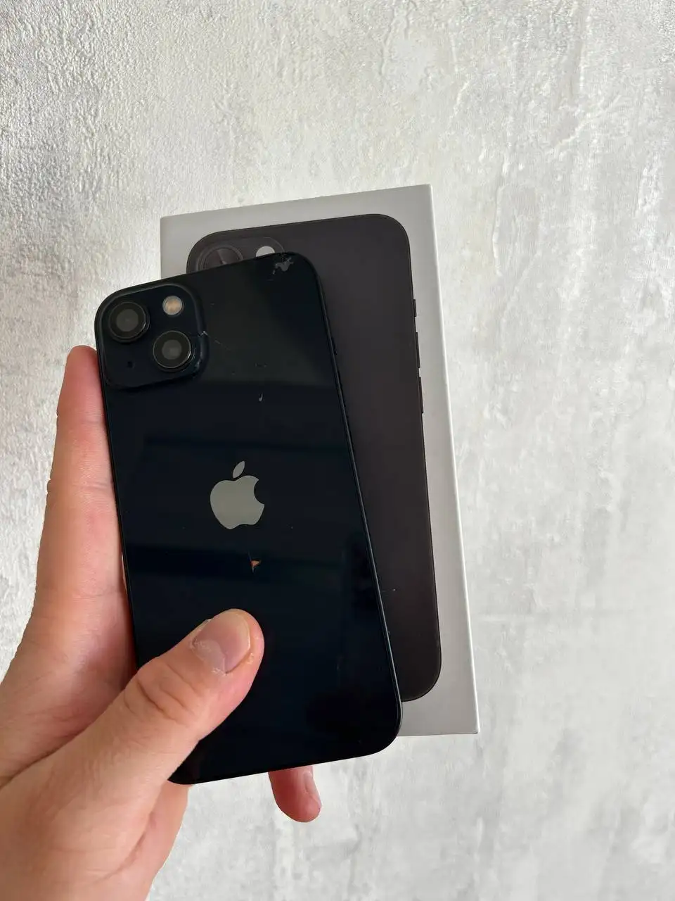 iPhone 13 256GB с треснутым стеклом - Смартфоны (Электроника) в Чебоксары