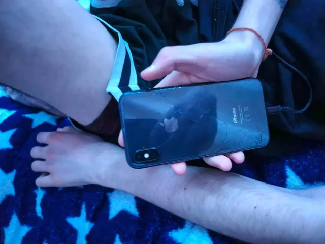 iPhone X, не работает верхний динамик, разбита задняя крышка, дисплей менялся - Комплектующие и аксессуары в Чебоксары