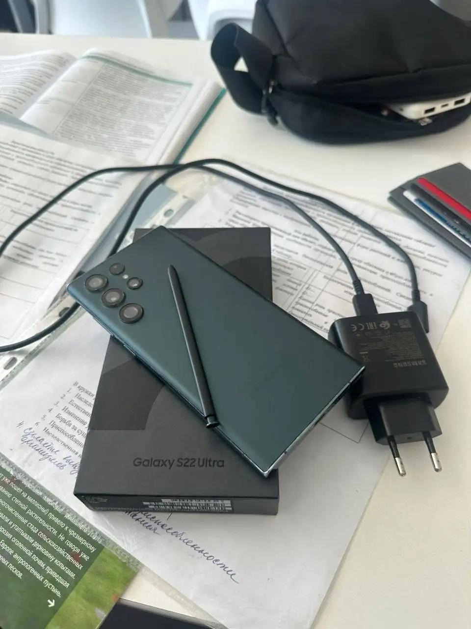 Продажа Samsung Galaxy S22 Ultra 12/512 зеленый - Смартфоны и гаджеты (Электроника) в Чебоксары