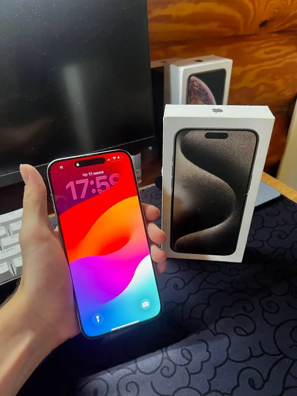 iPhone 15 Pro Max 256GB Titanium - Мобильные телефоны (Электроника) в Чебоксары