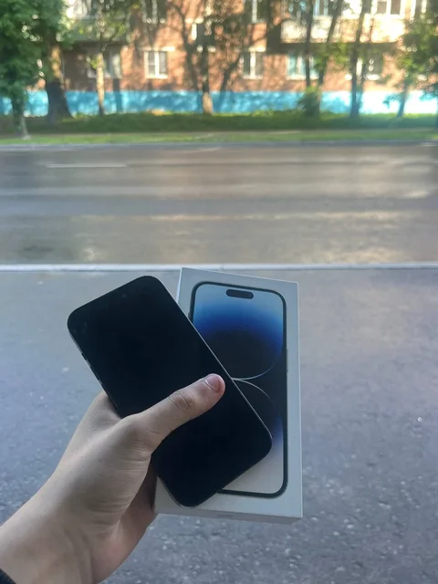 Продаю iPhone 14 Pro с заменой платы для SIM/eSIM - Запчасти и неисправные устройства в Чебоксары