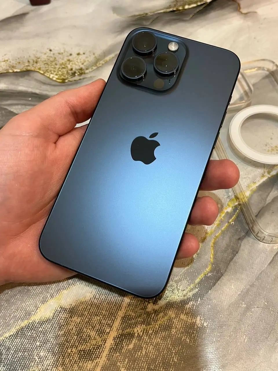 Продам iPhone 15 Pro Max 256GB Blue Titanium - Смартфоны и аксессуары (Электроника) в Чебоксары