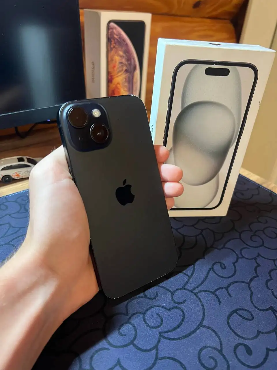 Продам iPhone 15 128GB черный - Мобильные телефоны и смартфоны (Электроника) в Чебоксары
