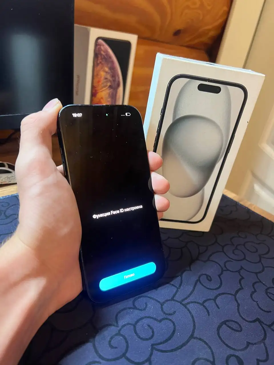 Продам iPhone 15 128GB черный - Мобильные телефоны и смартфоны (Электроника) в Чебоксары