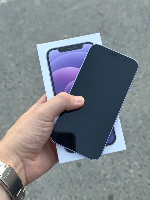 iPhone 12 mini 128 ГБ фиолетовый в идеальном состоянии - Аудиотехника в Чебоксары