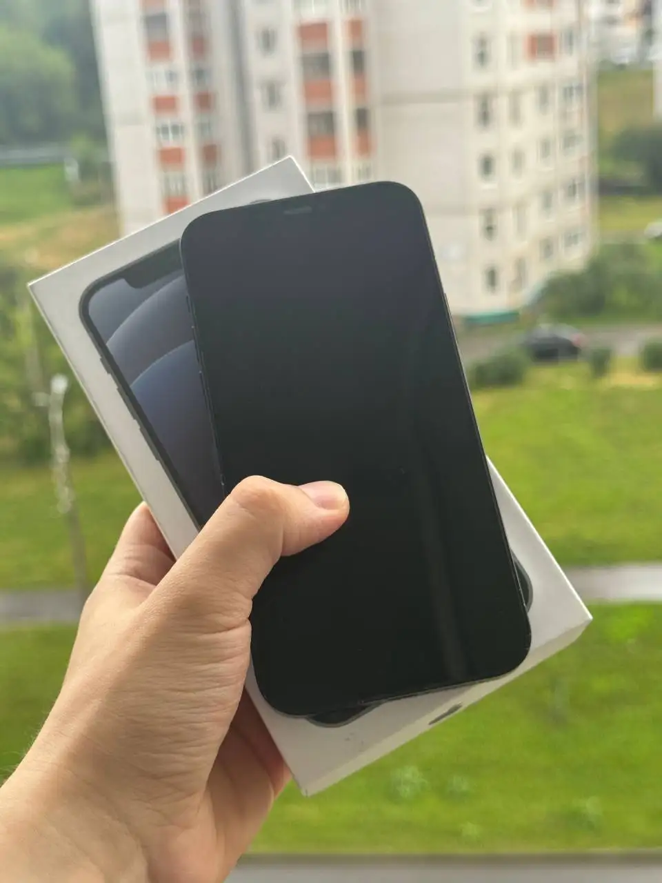 iPhone 12 256GB черный - Смартфоны и аксессуары (Электроника) в Чебоксары