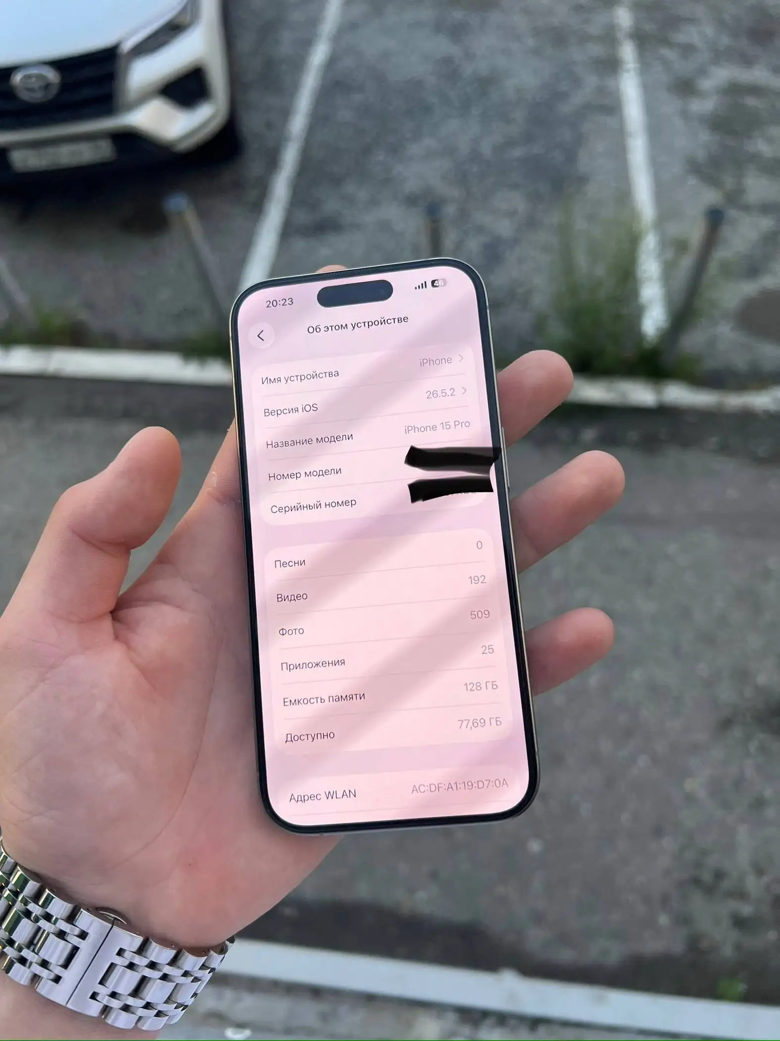 Продам iPhone 15 Pro 128GB серый - Смартфоны и гаджеты (Электроника) в Чебоксары