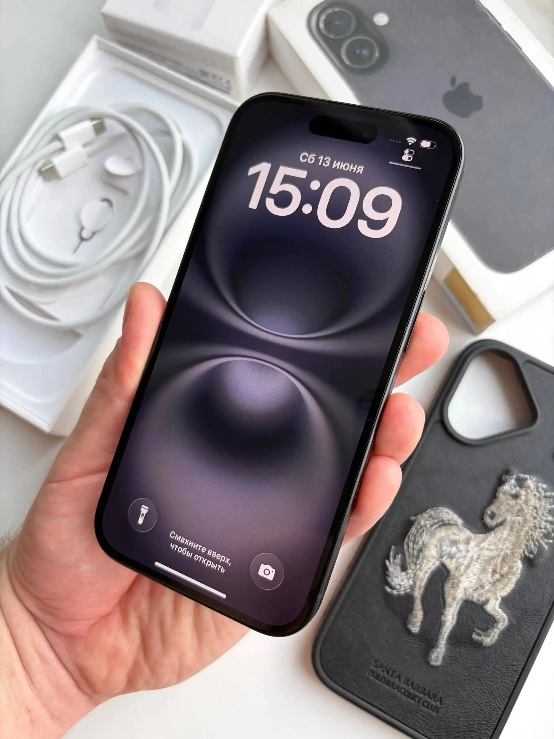 iPhone 16 128GB Black – идеальное состояние - Смартфоны (Электроника) в Чебоксары