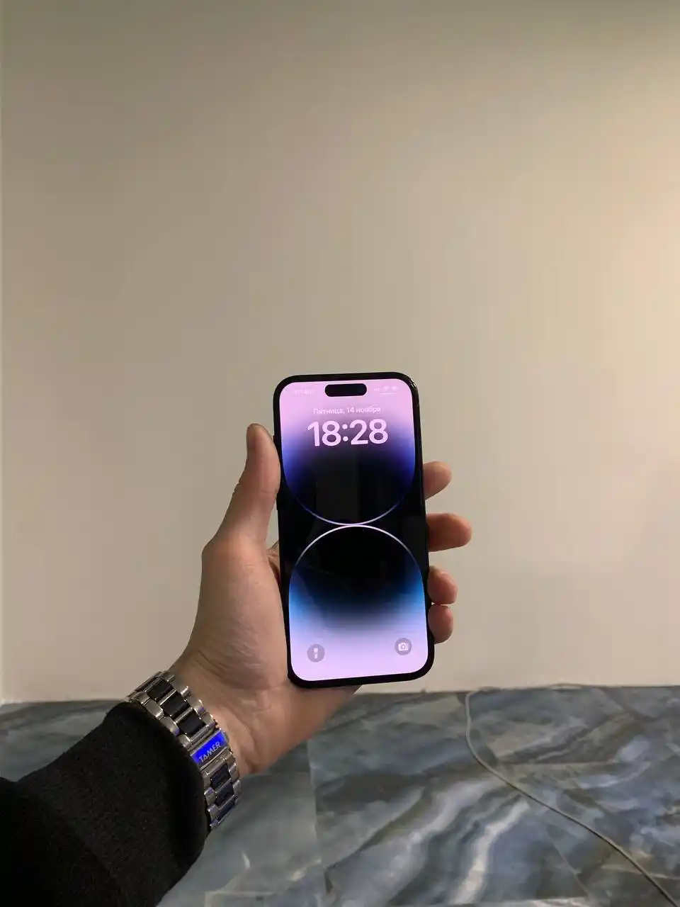 iPhone 14 Pro 128гб с замененным дисплеем и аккумулятором - Электроника в Чебоксары