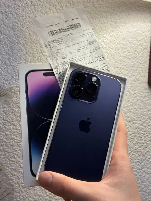 iPhone 14 Pro 256GB Фиолетовый - частное объявление в Чебоксары