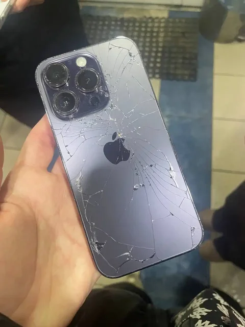 iPhone 14 Pro 128 ГБ фиолетовый с повреждениями - частное объявление в Чебоксары