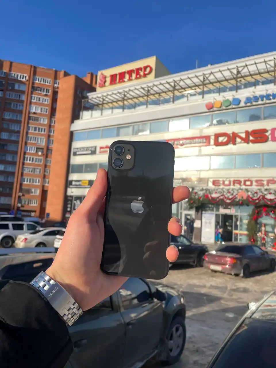 Продажа iPhone 11 128 ГБ черный - Смартфоны (Электроника) в Чебоксары