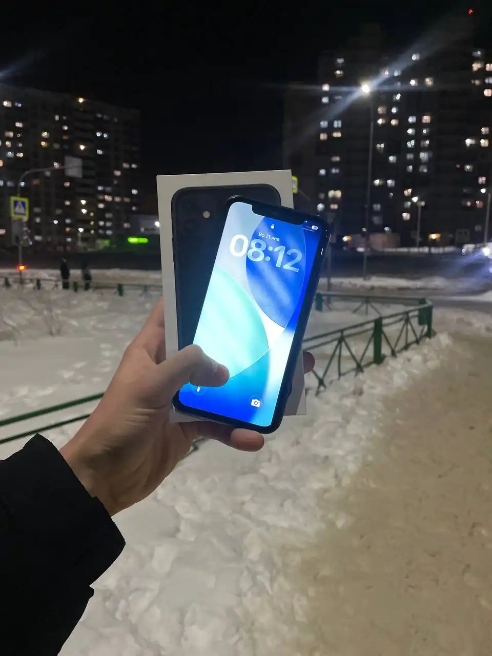 iPhone 11 128 ГБ черный в хорошем состоянии - Смартфоны (Электроника) в Чебоксары