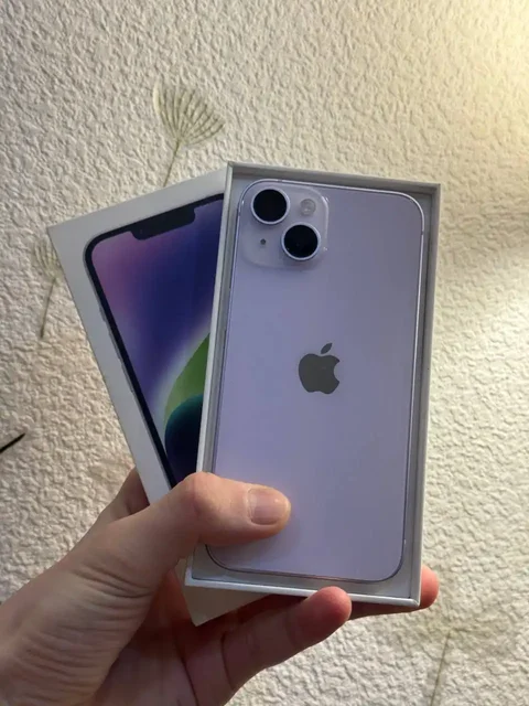 iPhone 14 Purple 128 GB в идеальном состоянии - Электроника в Чебоксары