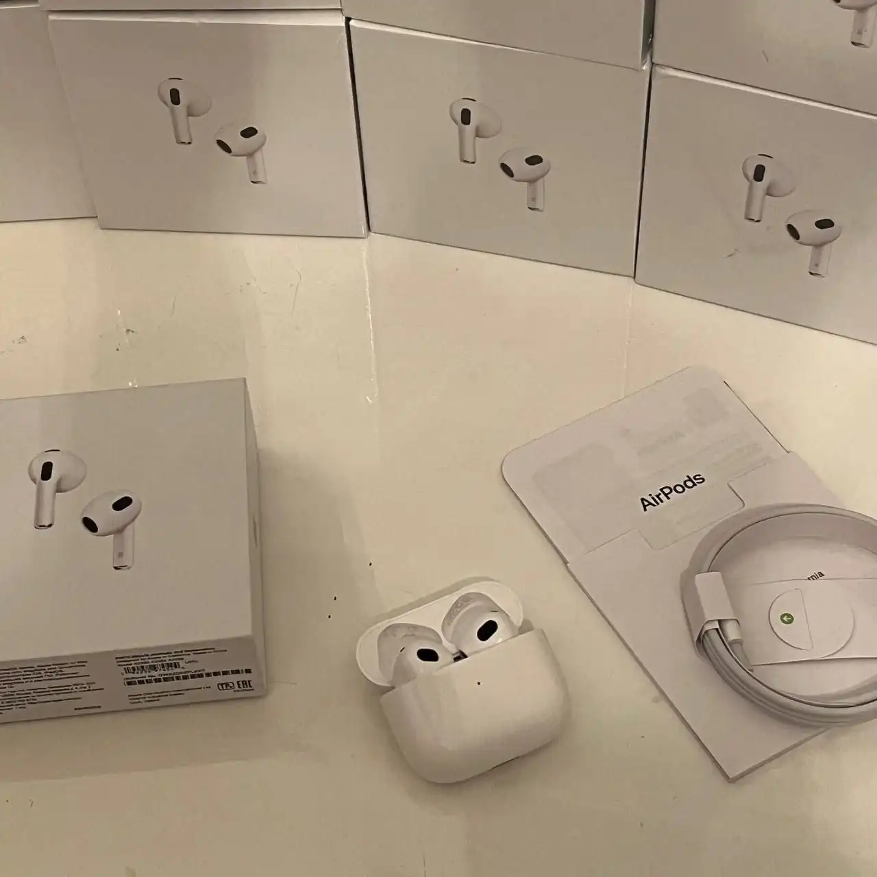 AirPods 3 оригинал с полным комплектом - Наушники (Электроника) в Чебоксары
