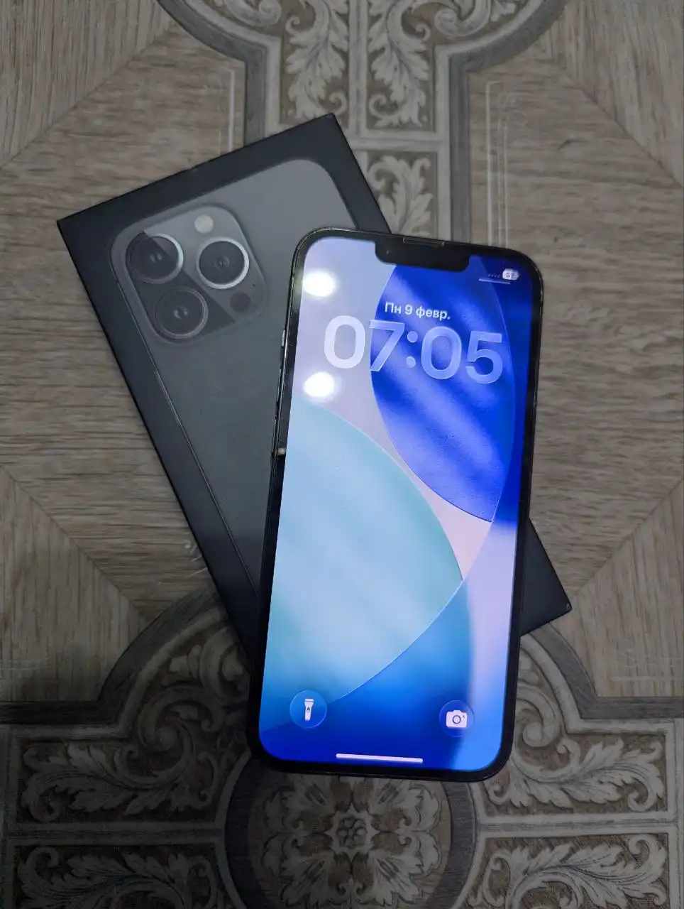 IPhone 13 Pro 128гб с царапинами на экране - Смартфоны (Электроника) в Чебоксары