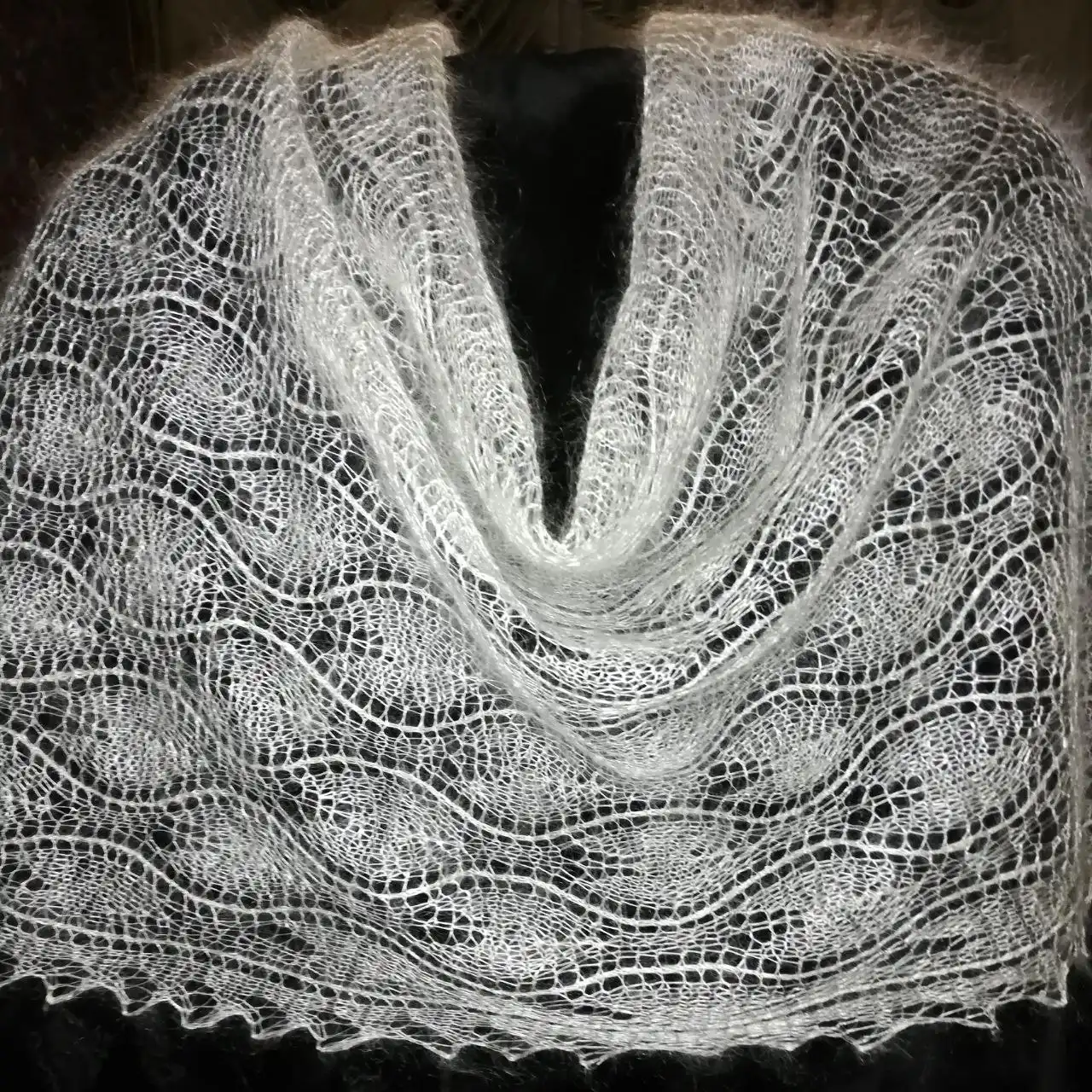 Палантины ручной работы размер 65×165