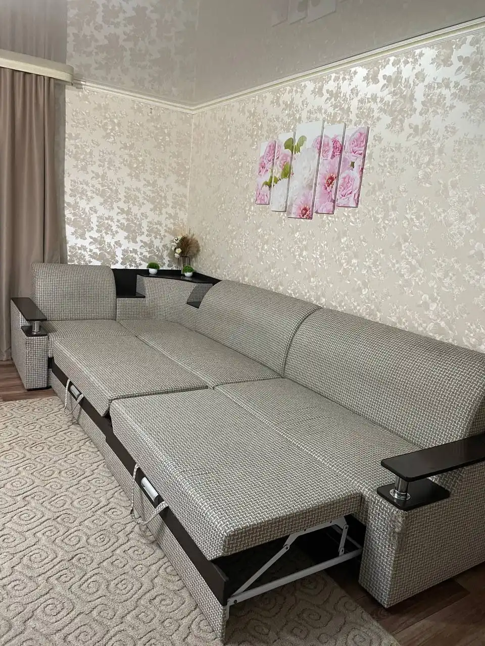 Угловой диван 390x180 см