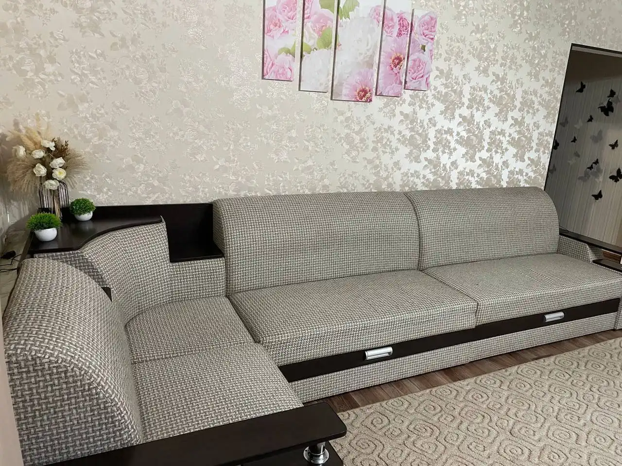 Угловой диван 390x180 см