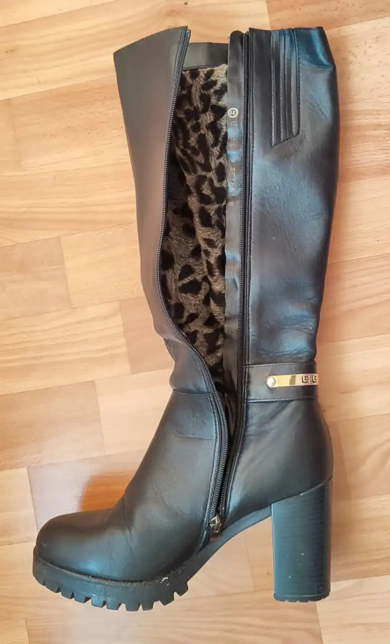 Женские сапоги осень-весна, размер 39
