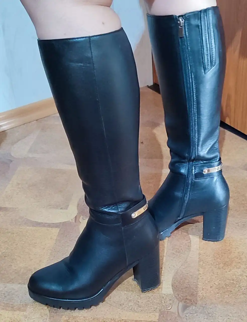 Женские сапоги осень-весна, размер 39