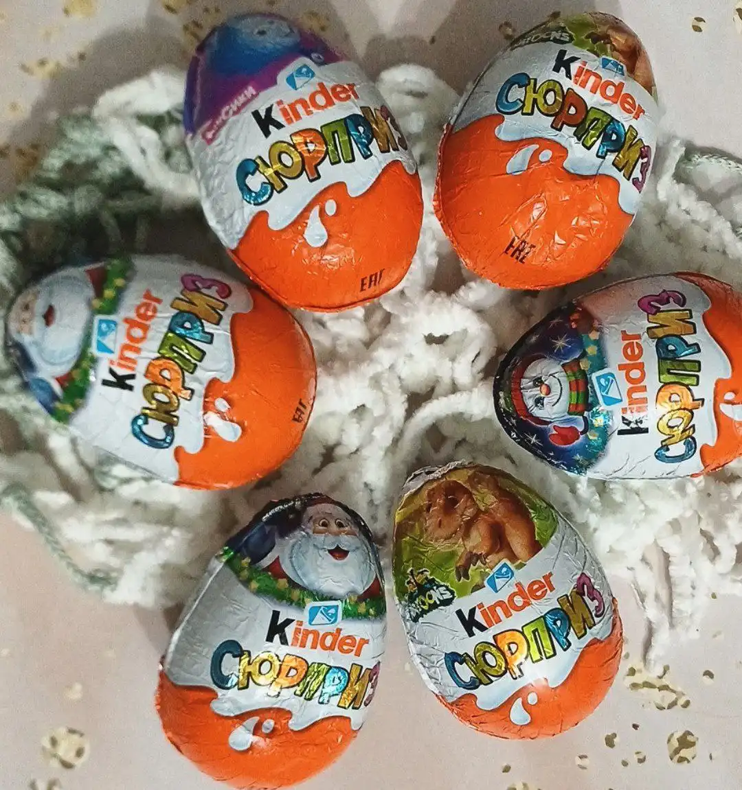 Киндеры 6 шт за полцены