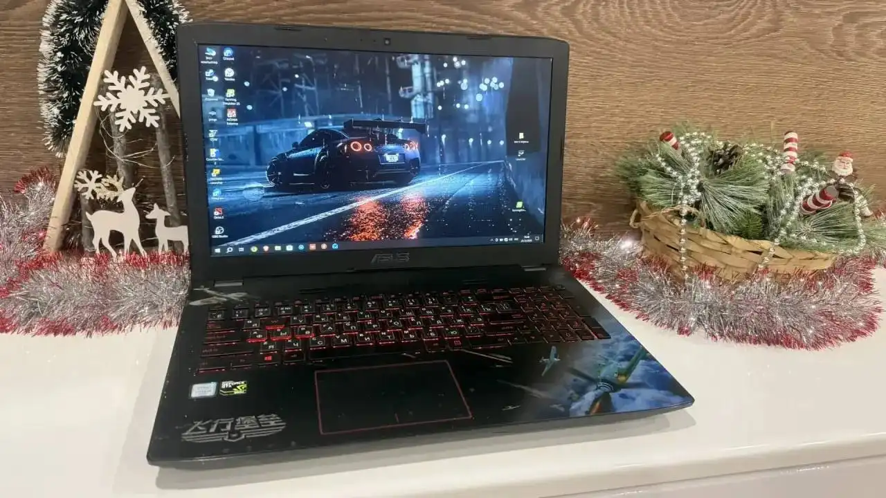 Игровой ноутбук ASUS в отличном состоянии