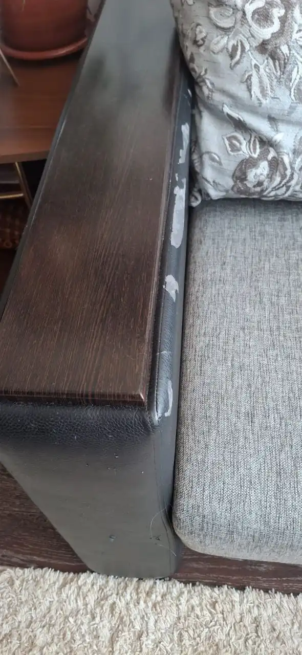 Угловой диван с креслом б/у