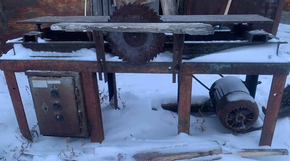 Продам циркулярку с фуганком на 380В