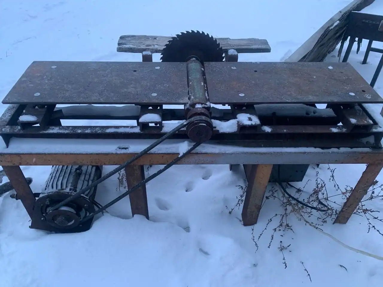 Продам циркулярку с фуганком на 380В