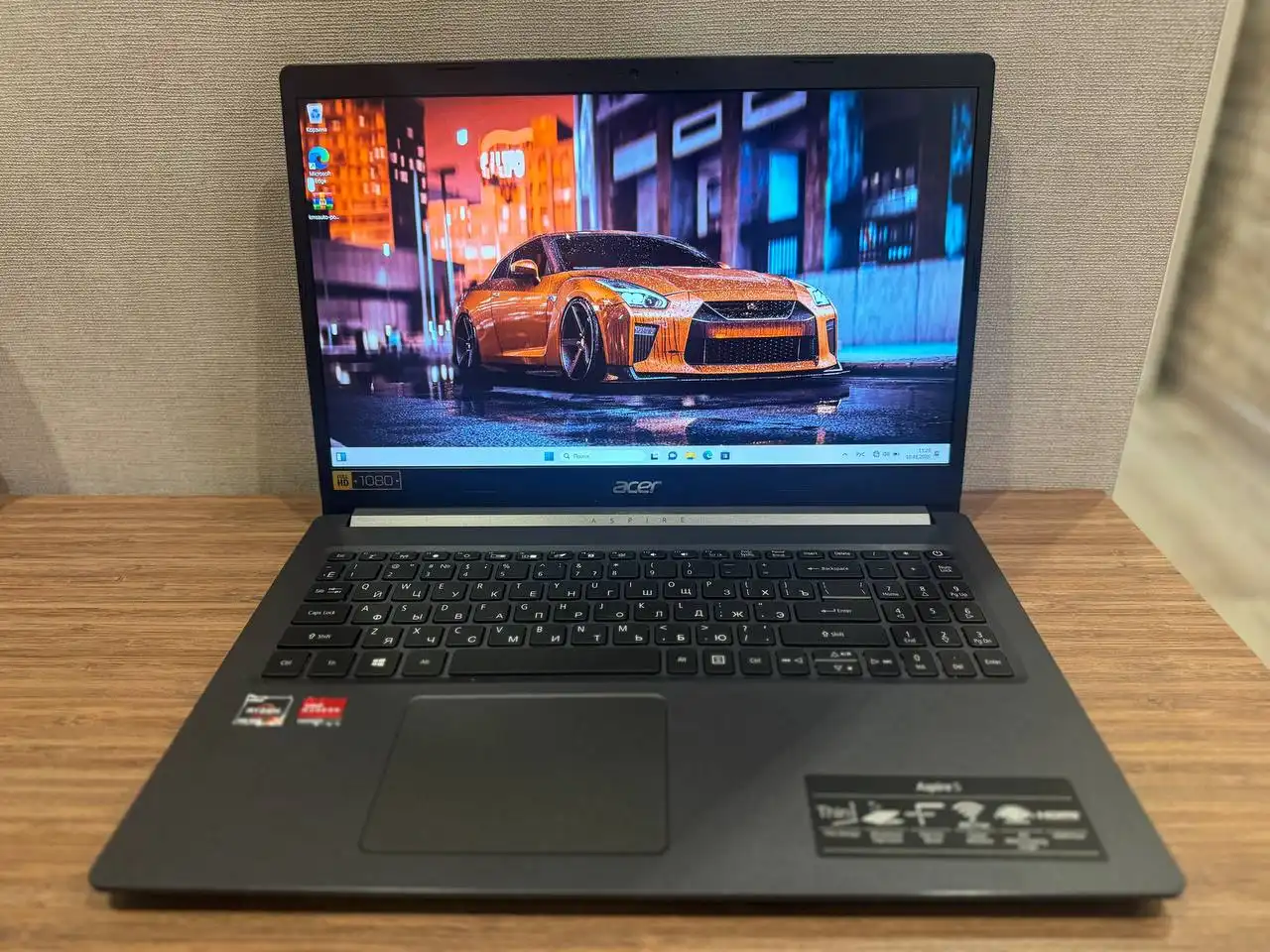 Ноутбук Ryzen 3 16GB SSD 256GB 15.6" IPS Full HD - Ноутбуки (Электроника) в Орск