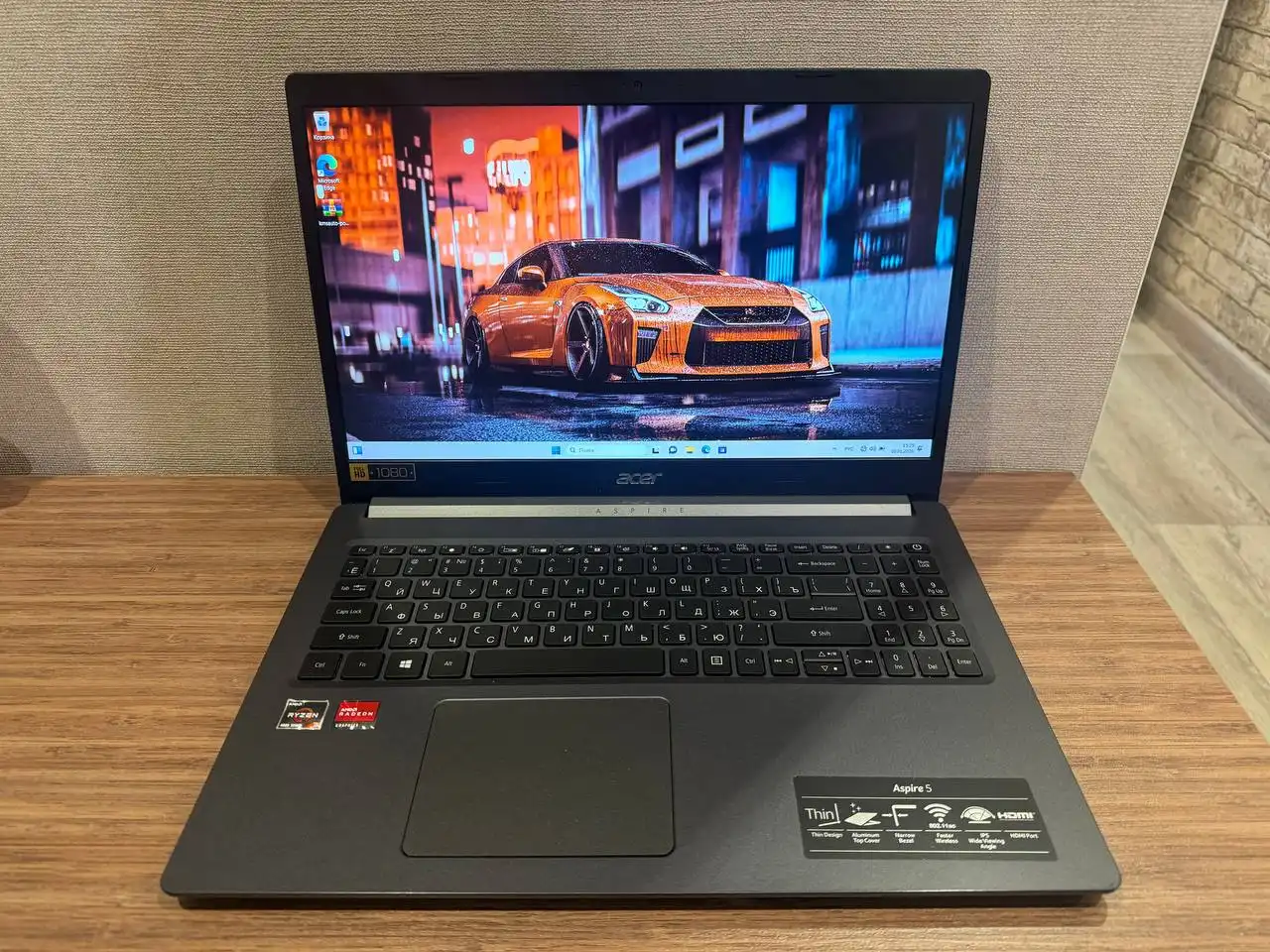 Ноутбук Ryzen 3 16GB SSD 256GB 15.6" IPS Full HD - Ноутбуки (Электроника) в Орск