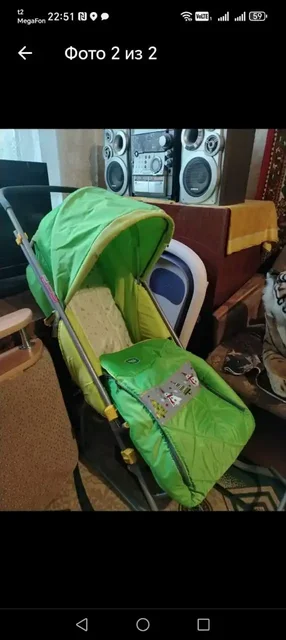 Санки-коляска в идеальном состоянии - Детские коляски в Орск