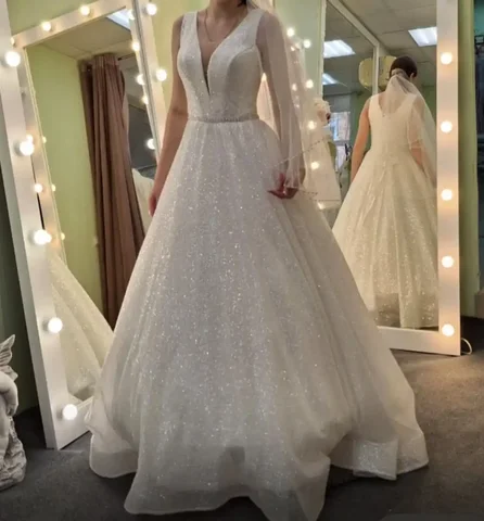 Свадебное платье, размер 44-46 - Одежда в Неизвестно