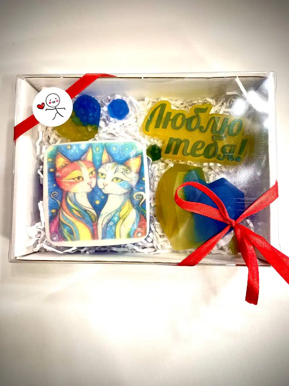 Мыло ручной работы наборы ко Дню влюблённых - Стройматериалы в Орск