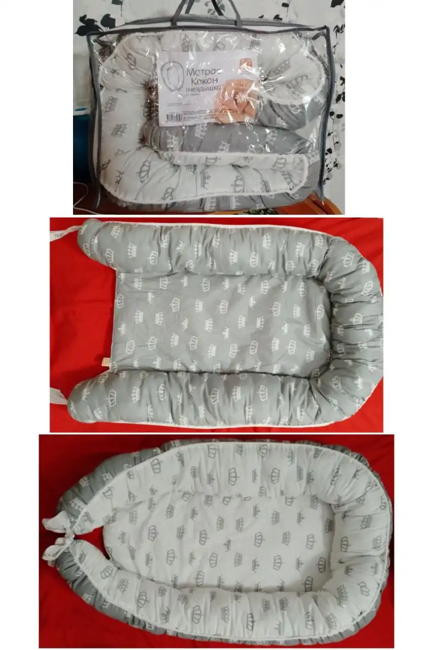 Двусторонний кокон-гнёздышко - Кокон-гнездо (Товары для детей) в Неизвестно