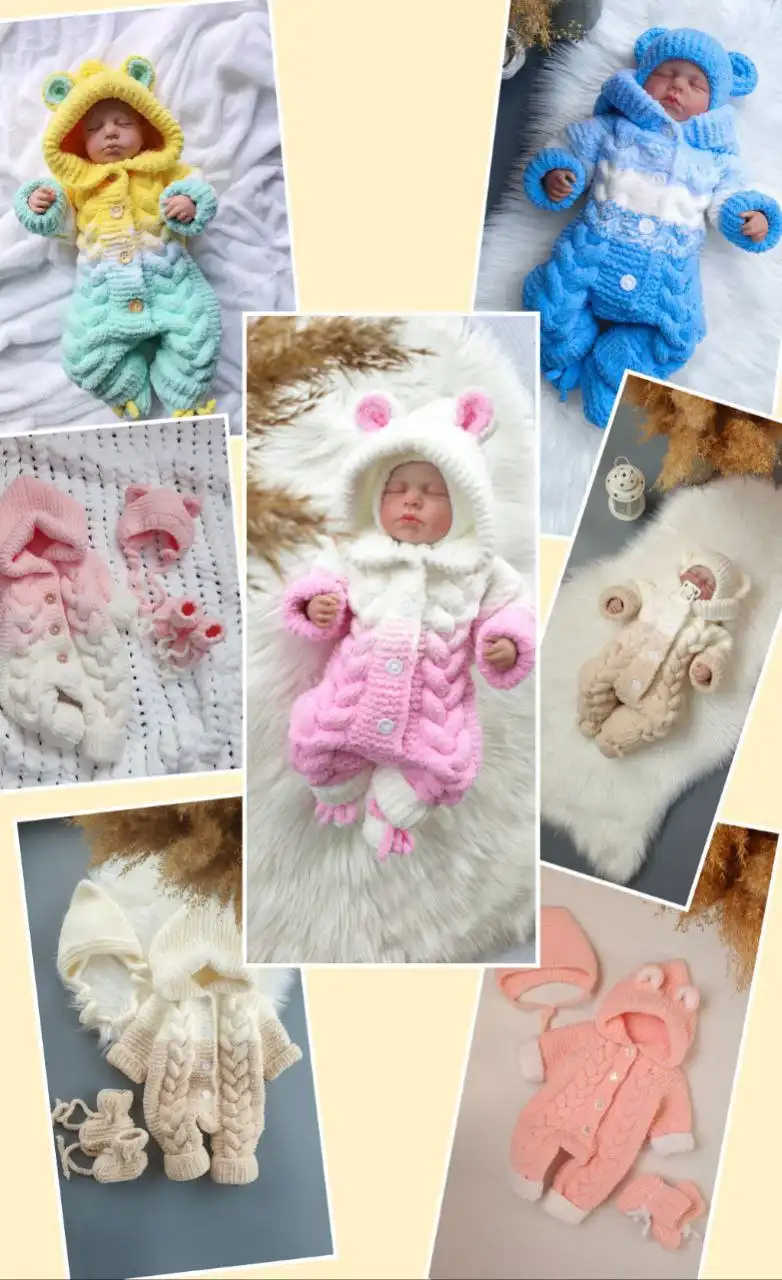 Плюшевые комплекты ручной работы для новорожденных - Детские товары (Барахолка) в Орск