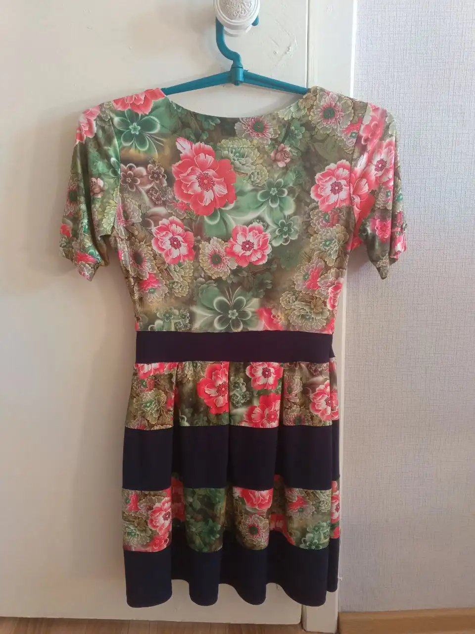 Синее платье из замши - Платья (Одежда) в Орск